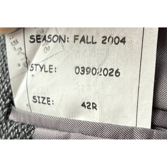 Brooks Brothers Blazer Mens 42R Gray Wool Herringbone Made in Italy Fall/Winter - Picture 6 of 13